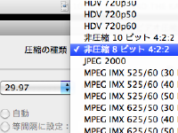 QuickTime設定画面